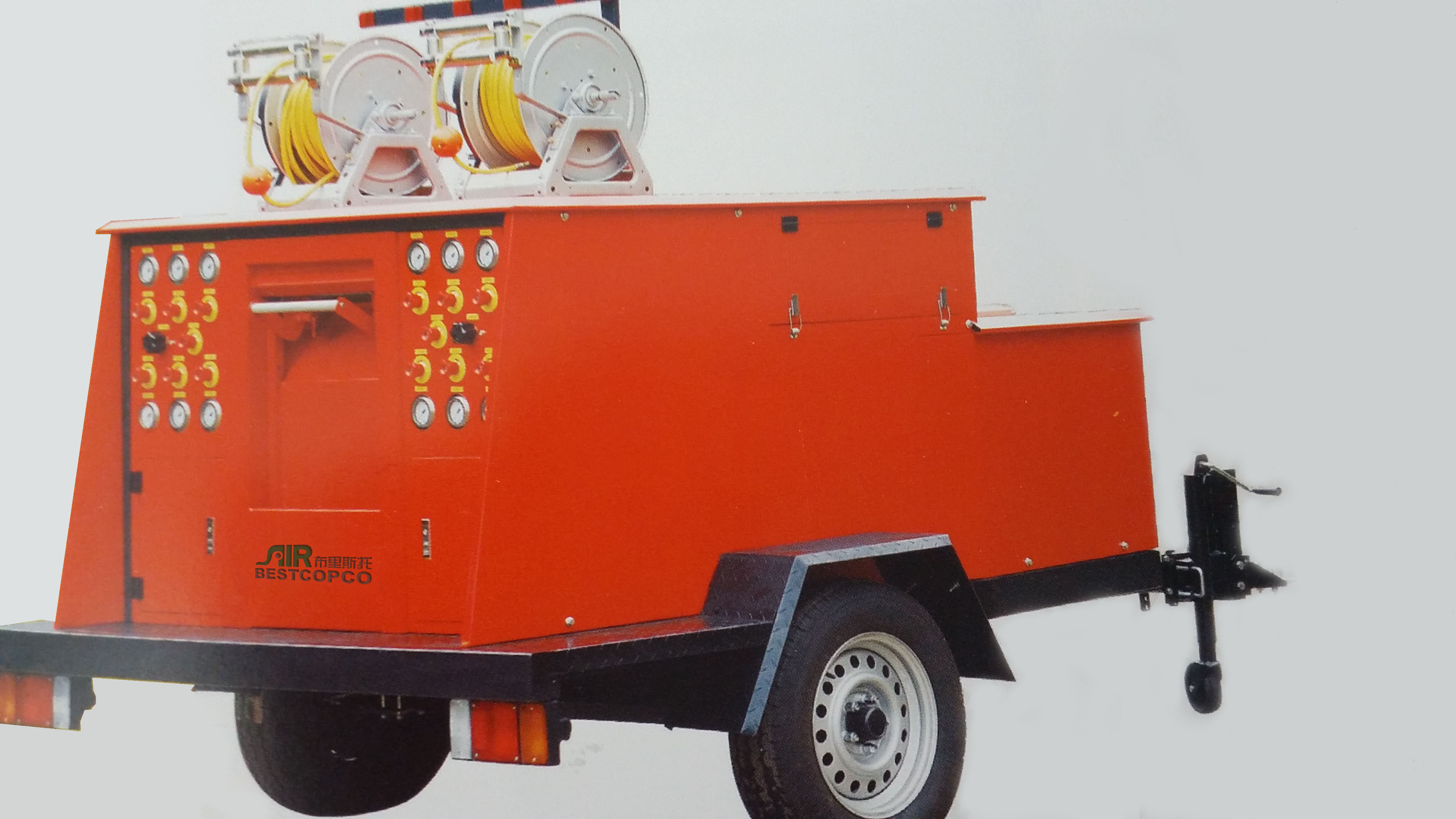 持續(xù)供氣！布里斯托專為滿足現(xiàn)場救援作業(yè)而設計 移動式充氣車